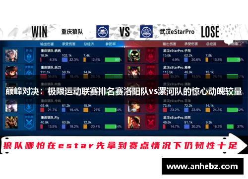 巅峰对决：极限运动联赛排名赛洛阳队vs漯河队的惊心动魄较量